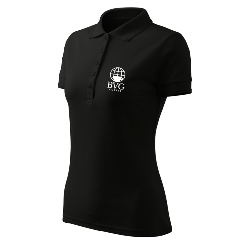 Women's polo shirt with BVG logo - Size: L Women's polo shirt with BVG logo - Size: L