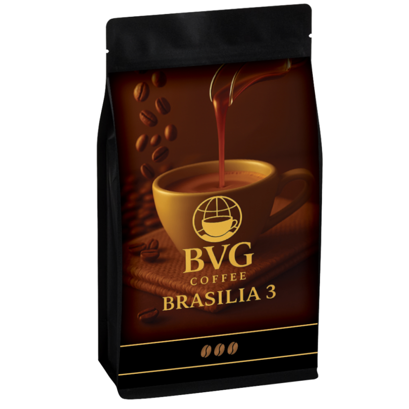 BRASILIA středně pražená - Obsah balení: 250 g
