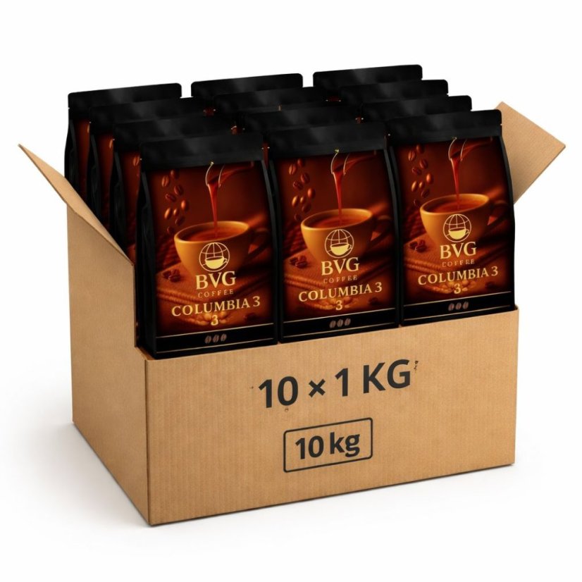 COLUMBIA středně pražená 10 kg COLUMBIA středně pražená 10 kg
