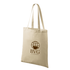 Nákupní taška s logem BVG - přírodní
