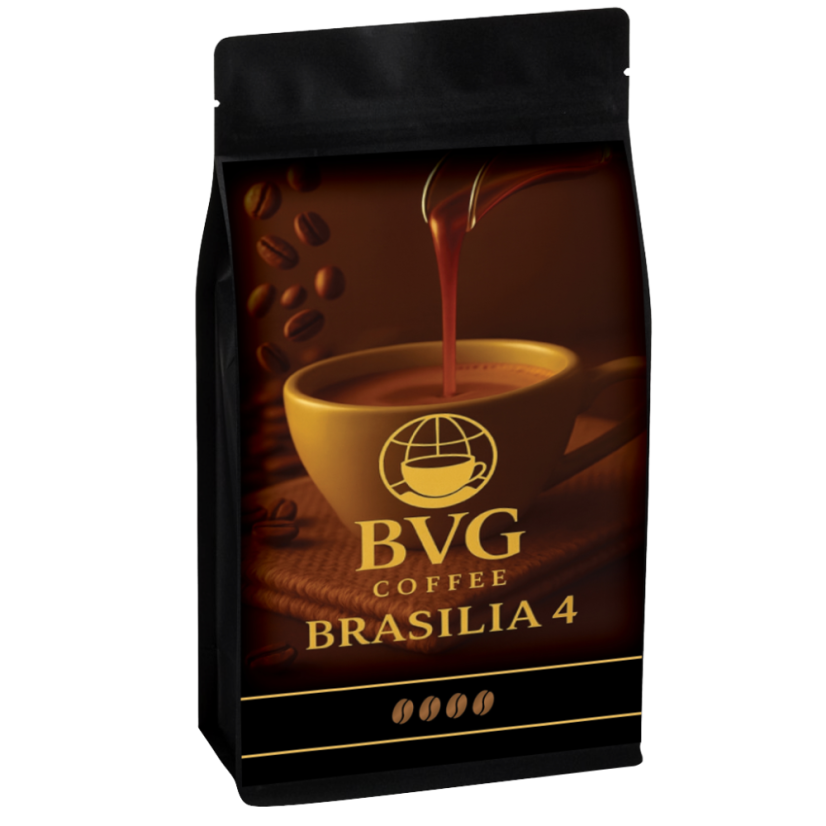 BRASILIA tmavě pražená - Obsah balení: 1000 g BRASILIA tmavě pražená - Obsah balení: 1000 g