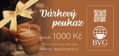 Dárkový poukaz v hodnotě 1000 Kč